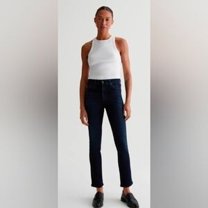 AG Adriano Goldschmied | Mari Midrise Slim Straight Leg Jeans | 28